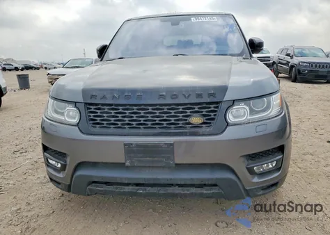 2016 Land Rover Range Rover Sport Hse из США, поврежденный, VIN SALWR2VF8GA543487